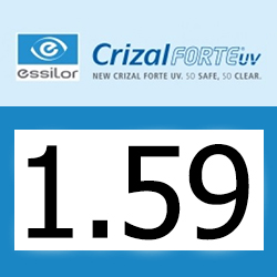 升級 Essilor 1.59 Airwear ForteUV 超薄 太空鏡片